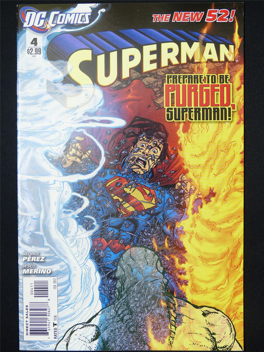 SUPERMAN #4 - B&B DC Comic #85Q
