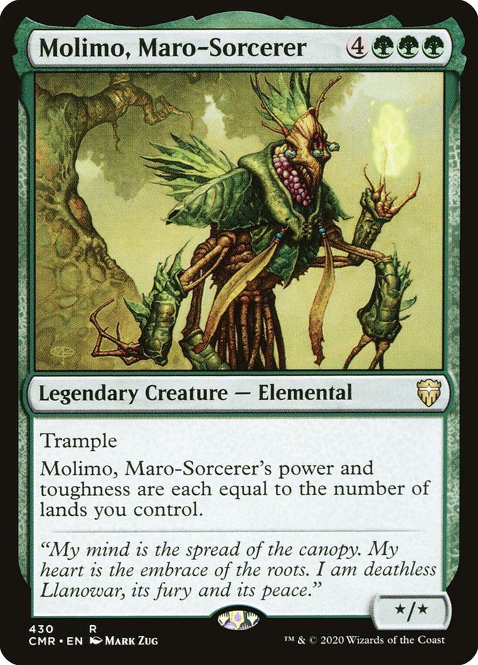 Mtg: CMR : Molimo MaroSorcerer -  - NM