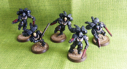 Death Company with Jet Packs 5 Models - Blood Angels - Warhammer AoS 40k #DR