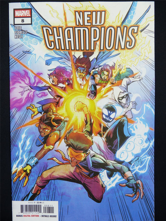 New CHAMPIONS #8 - Oct 2025 Marvel Comic #2W1
