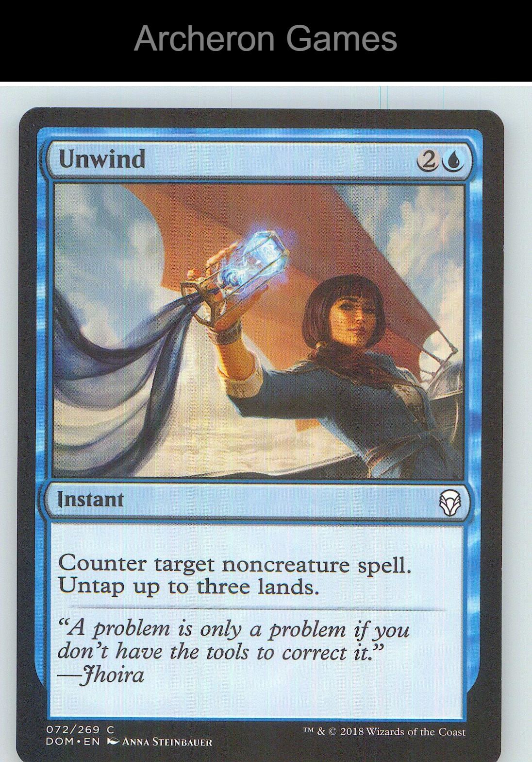 Unwind DOM 72 C MTG Card NM/EX+
