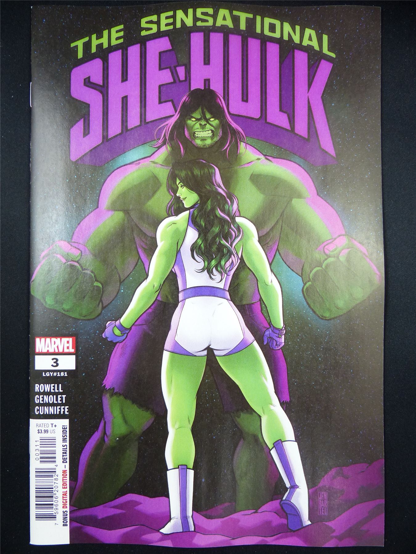 The Sensational SHE-HULK #3 - Feb 2023 Marvel Comic #1UG