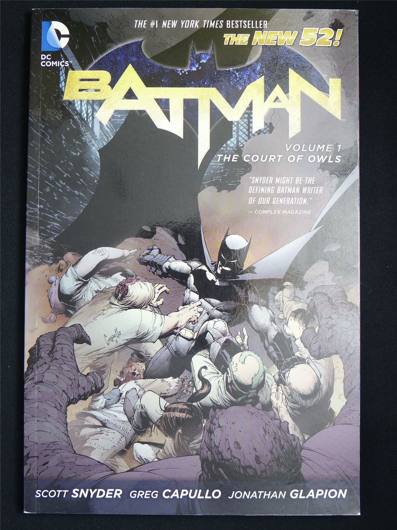 Batman volume 1: The Court of Owls - DC Graphic Softback #X8