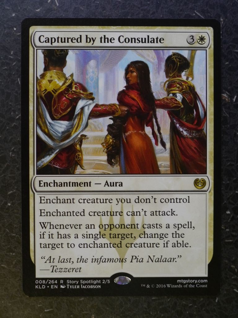 MTG Magic Cards: CAPTURED BY THE CONSULATE # 7H43