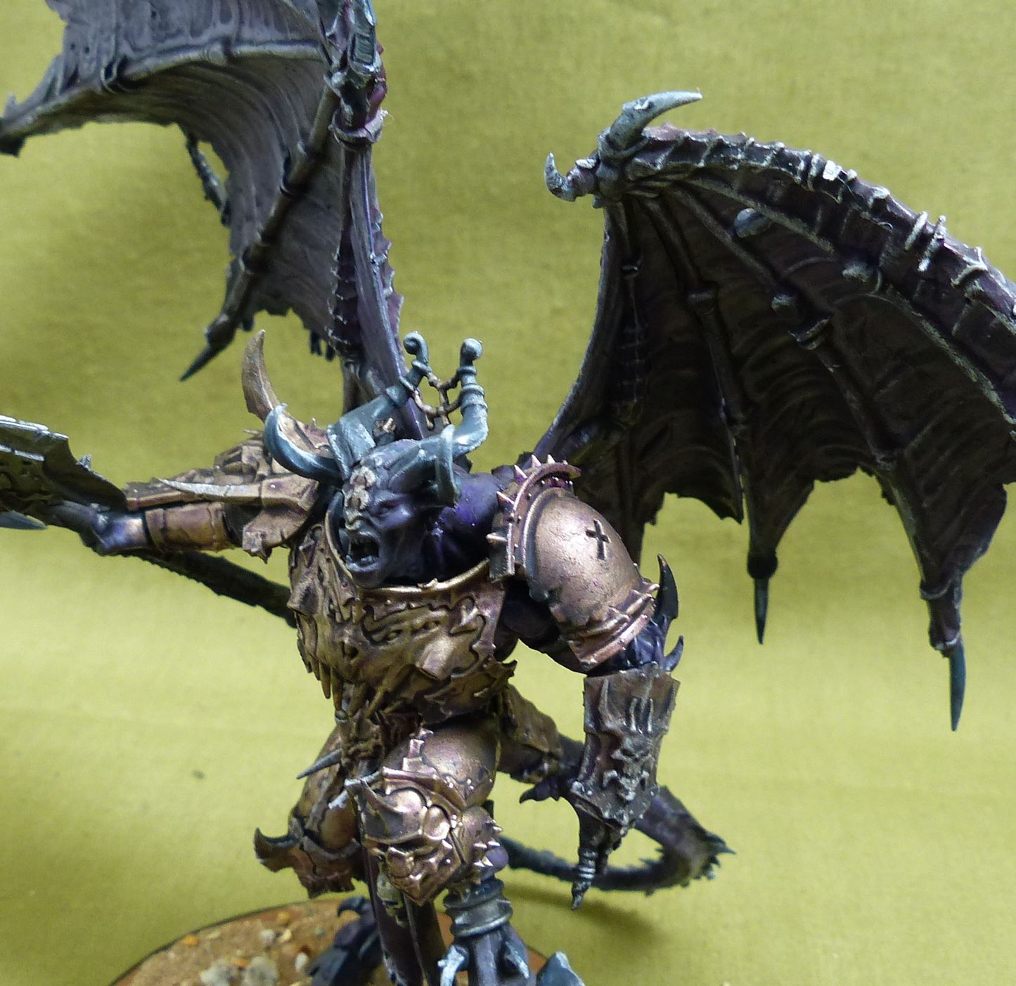 Daemon Prince painted - Chaos Daemons - Warhammer 40K AoS #5BC