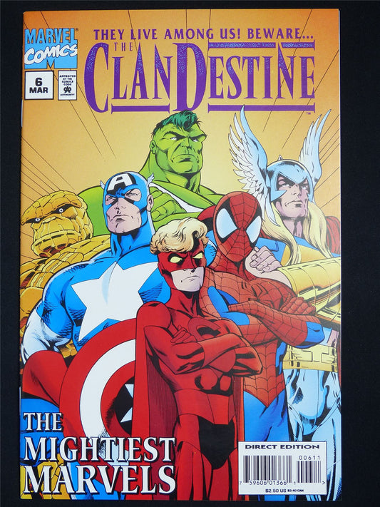 The CLANDESTINE #6 - Marvel Comic #4CK