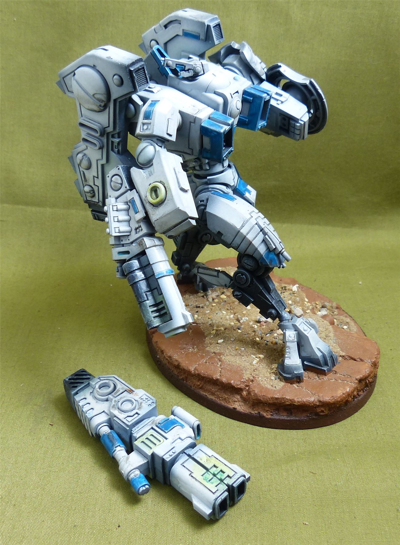 XV104 Riptide Battlesuit painted - Tau Empire - Warhammer 40K #2Y4