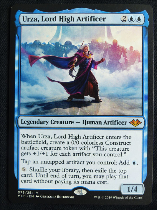 Urza Lord High Artificer - MH1 - Mtg Card #3HJ