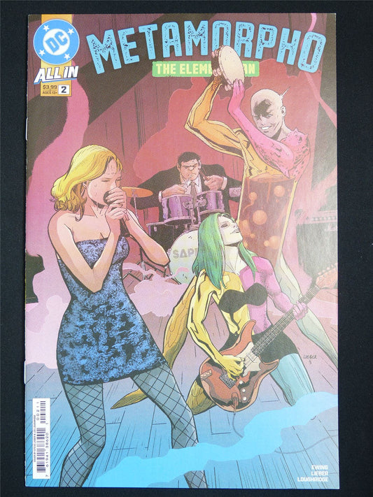 METAMORPHO The Element Man #2 - DC Comic #6LZ