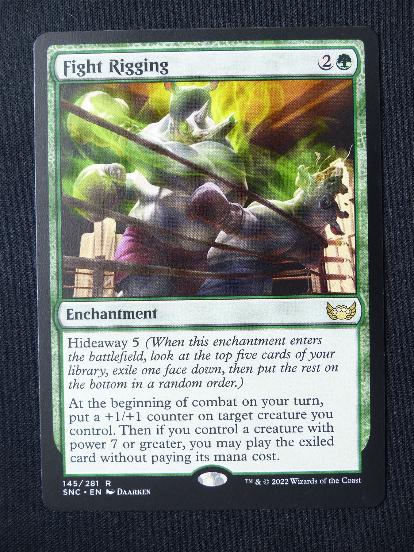 Fight Rigging - SNC - Mtg Card #5CI