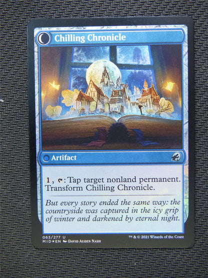 Mysterious Tome Chilling Chronicle Foil - Innistrad - Mtg Card #3N9