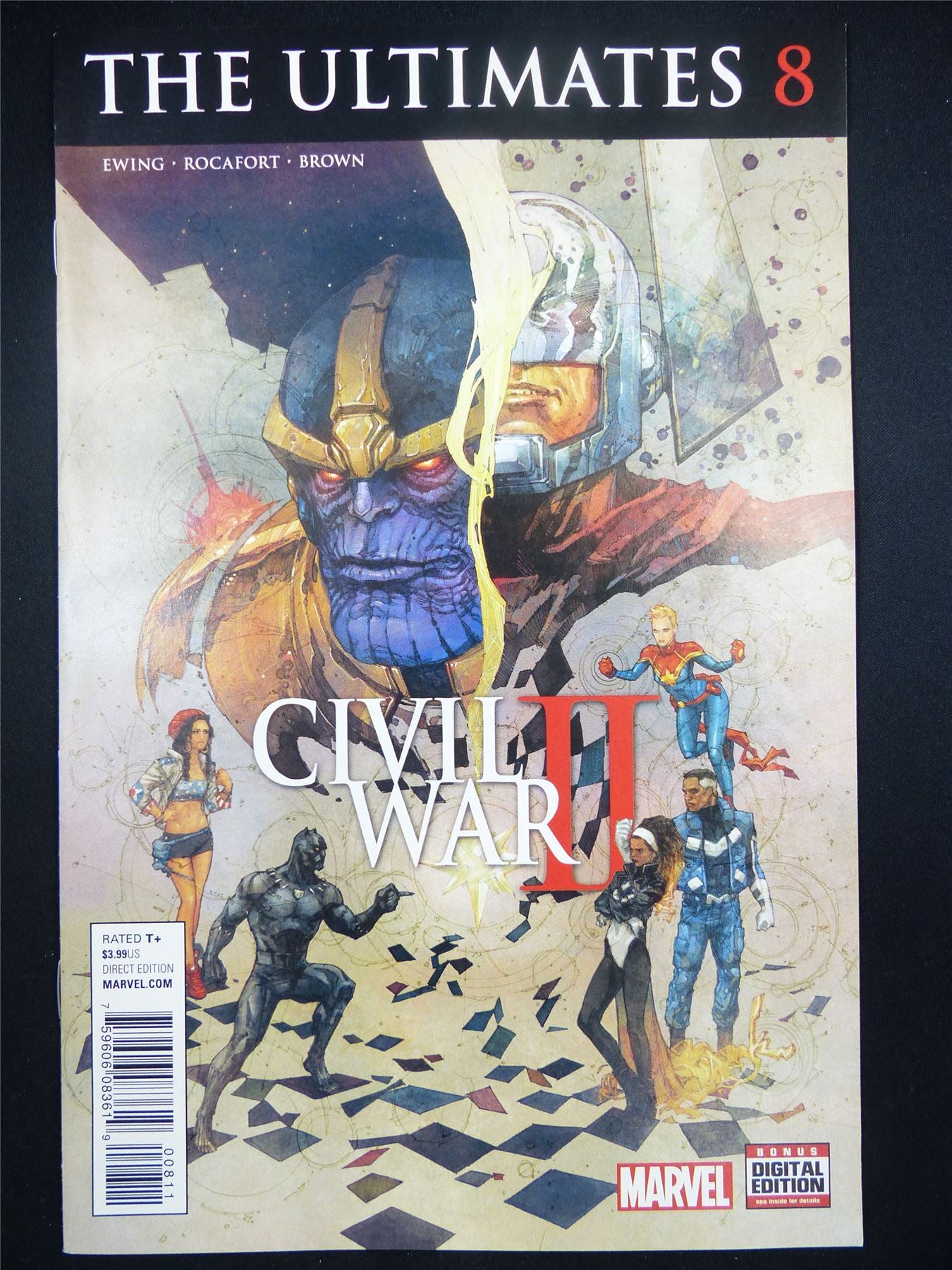 The ULTIMATES #8 - Civil War 2 - Marvel Comic #IC