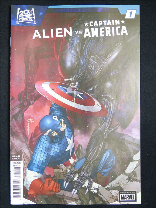 ALIEN vs Captain America #1 - Marvel Comic #5WT
