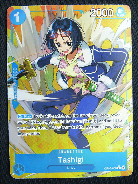 Tashigi OP06-050 R Alt Art - One Piece Card #4O