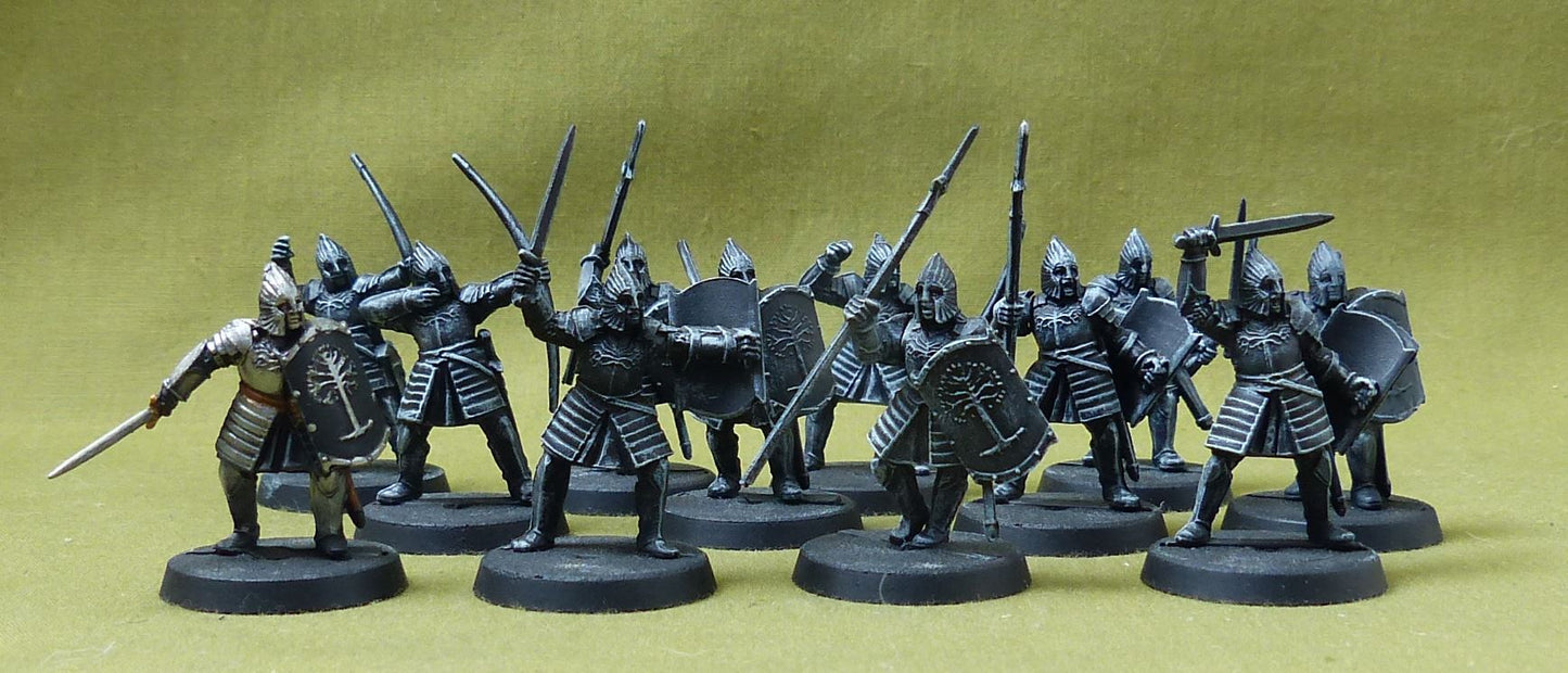 Warriors of Minas Tirith - Forces of Good - Warhammer Middle-Earth LotR #2JQ