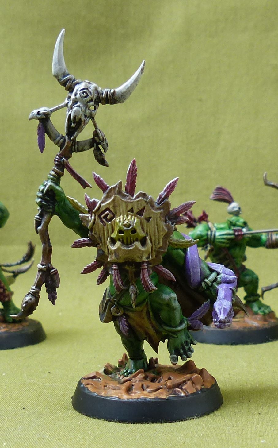 Hedkrakka's Madmob painted - Skaven - Warhammer Underworlds #64C