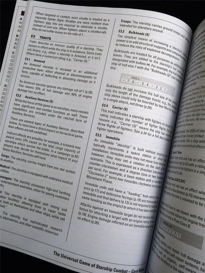 Starmada The Universal Game of Starship Combat - Rulebook Softback #2UL