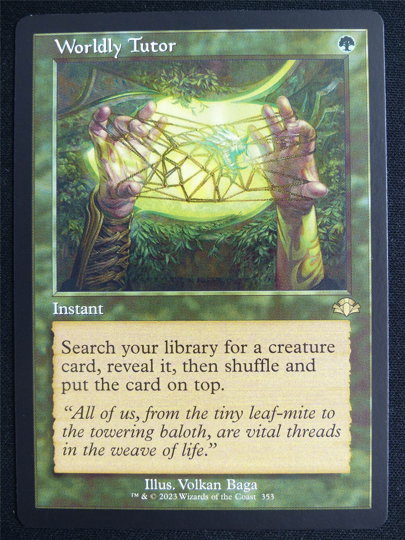 Worldly Tutor Retro - DMR - Mtg Card #4M3