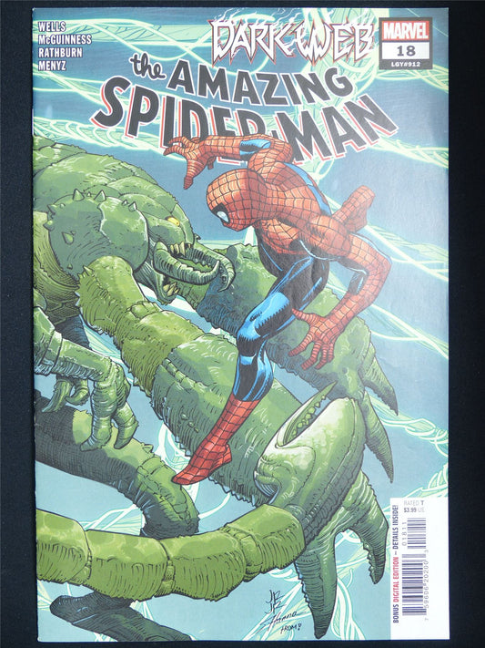 The Amazing SPIDER-MAN #18 Dark Web - Marvel Comic #1IQ