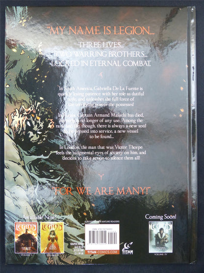 The Chronicles of Legion: Blood Brothers - Titan Graphic Hardback #2O4