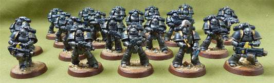 MKIII Tactical Squad painted - Iron Hands - Warhammer Horus Heresy #9H9