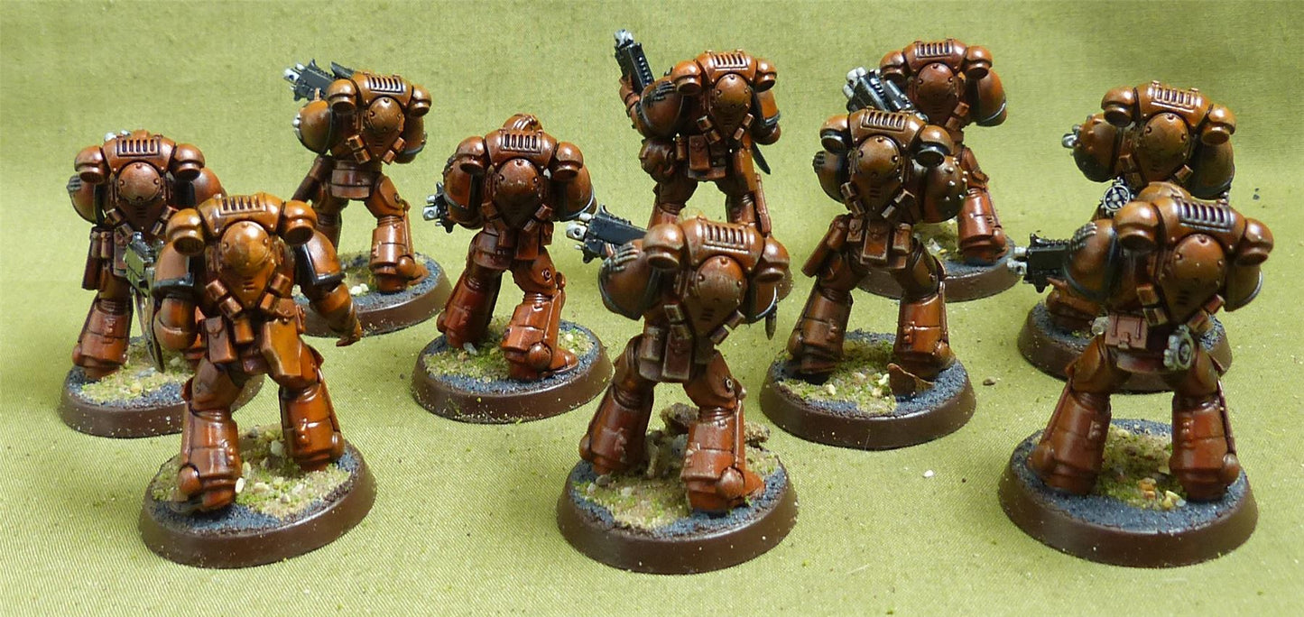 Intercessor Squad painted - Space Marines - Warhammer 40K #1QX