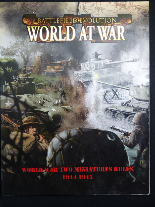 Battlefield Evolution: World at War: WW2 Miniatures Rules 1944-1945 - Rulebook Softback #BG