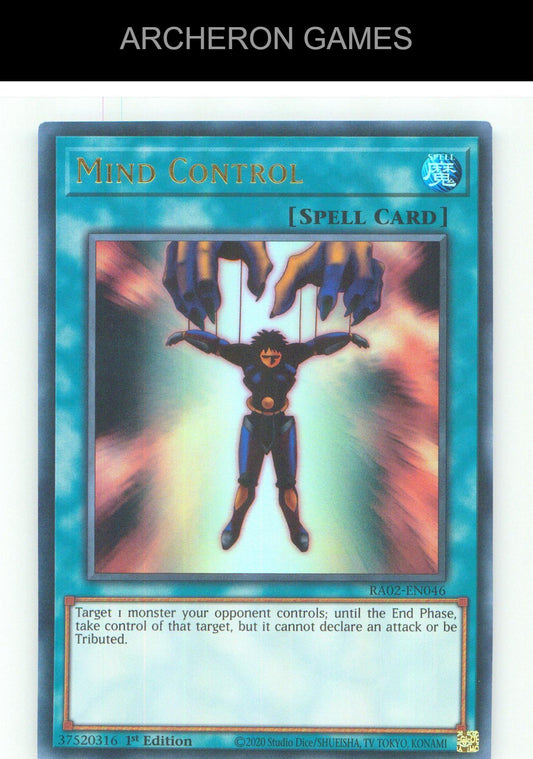 Mind Control (UR) UR YUGIOH Card 1st Edition