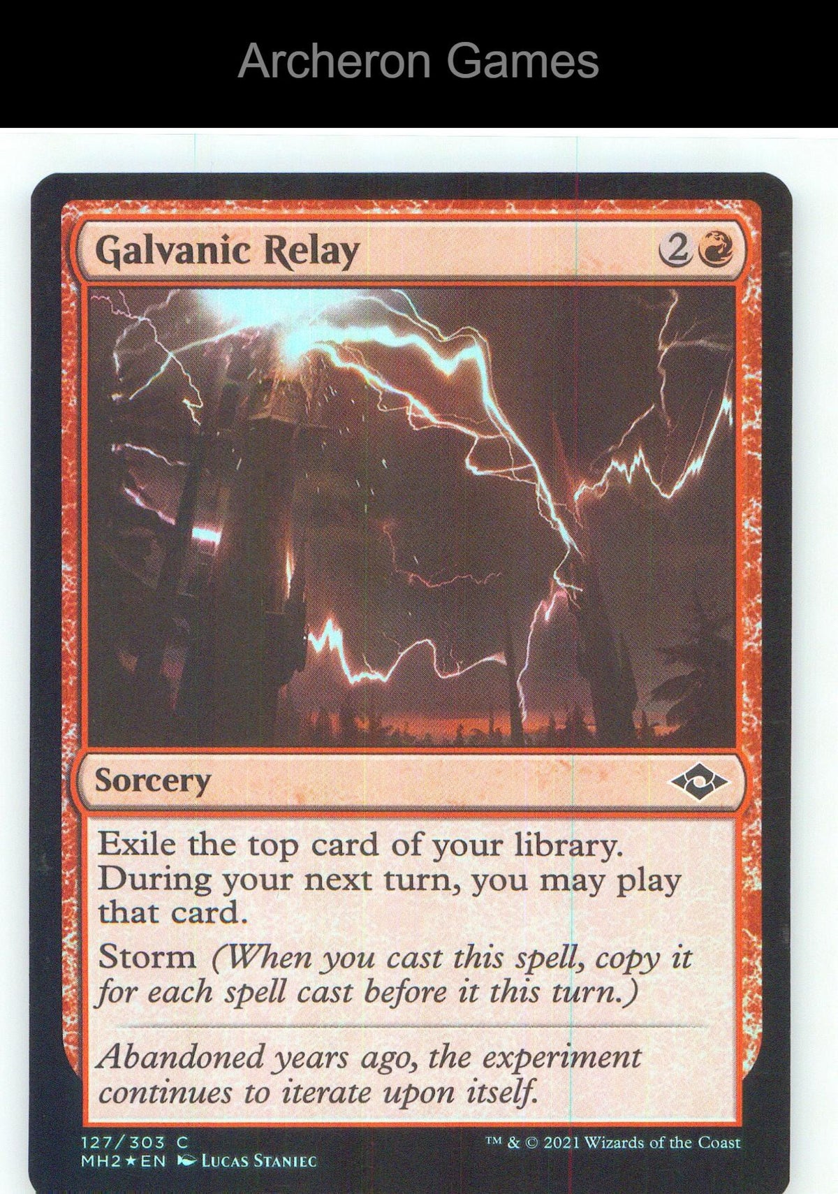 Galvanic Relay MH2 127 C MTG Card NM/EX+ Foil