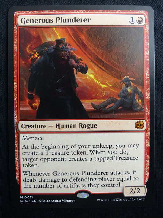 Generous Plunderer - BIG - Mtg Card #3FR
