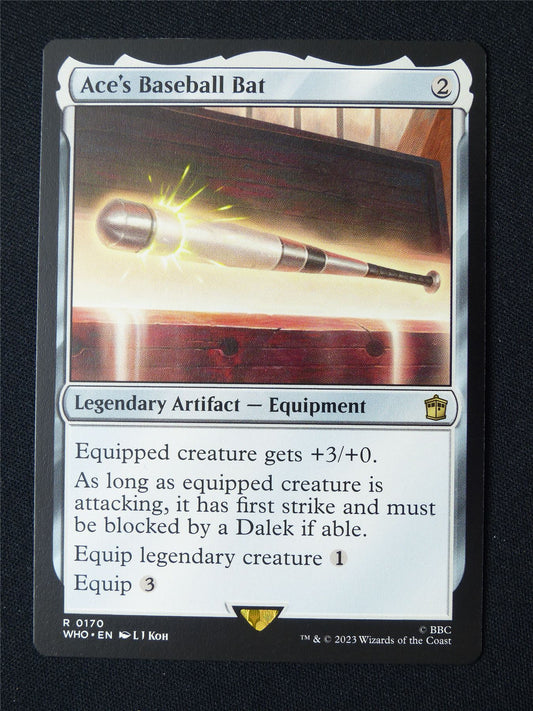 Ace's Baseball Bat - WHO - Mtg Card #9A2