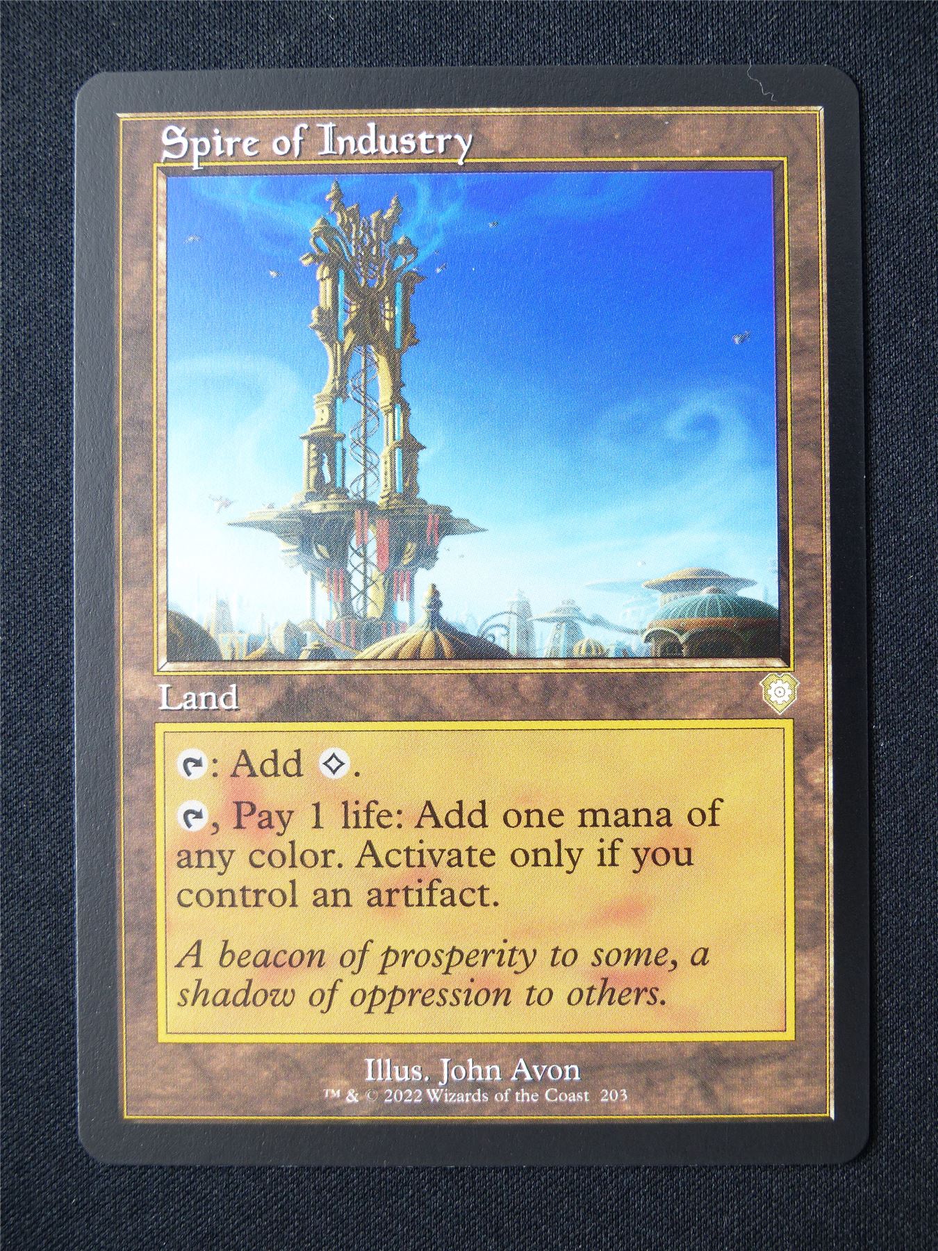 Spire of Industry Retro - BRC - Mtg Card #3GL