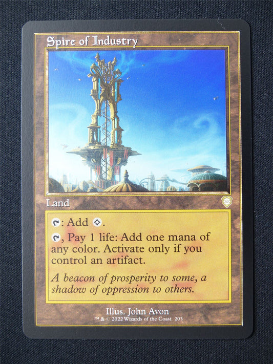 Spire of Industry Retro - BRC - Mtg Card #3GL