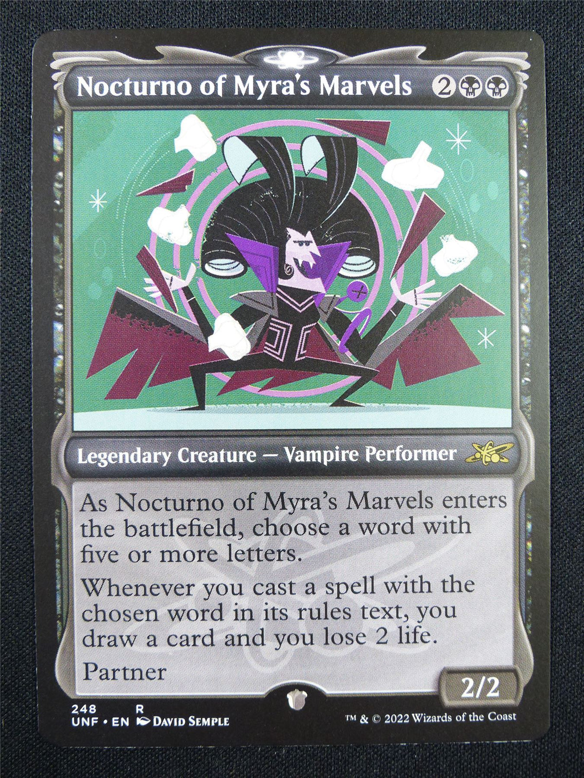 Nocturno of Myra's Marvels Showcase - Mtg Card #1GC