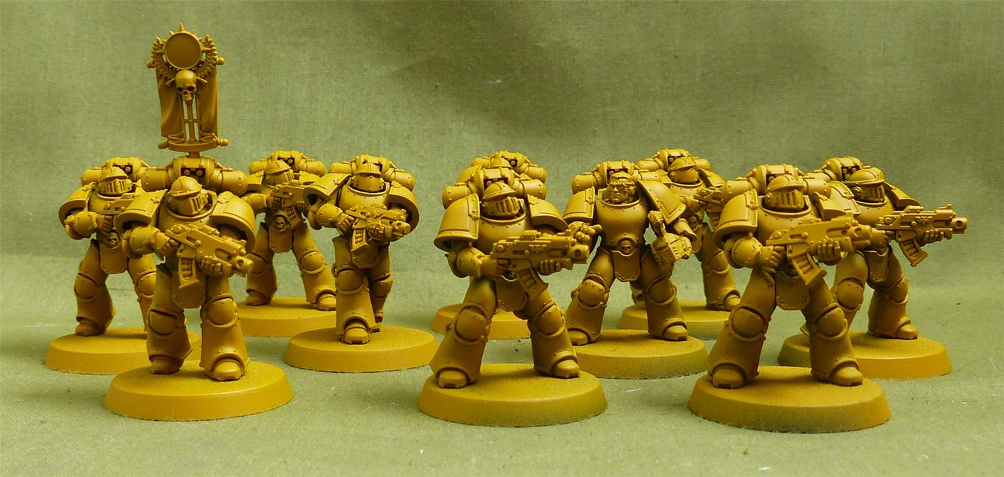 MKIII Tactical Squad set of 10 - Adepta Astartes - Warhammer Horus Heresy #2P7