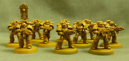 MKIII Tactical Squad set of 10 - Adepta Astartes - Warhammer Horus Heresy #2P7