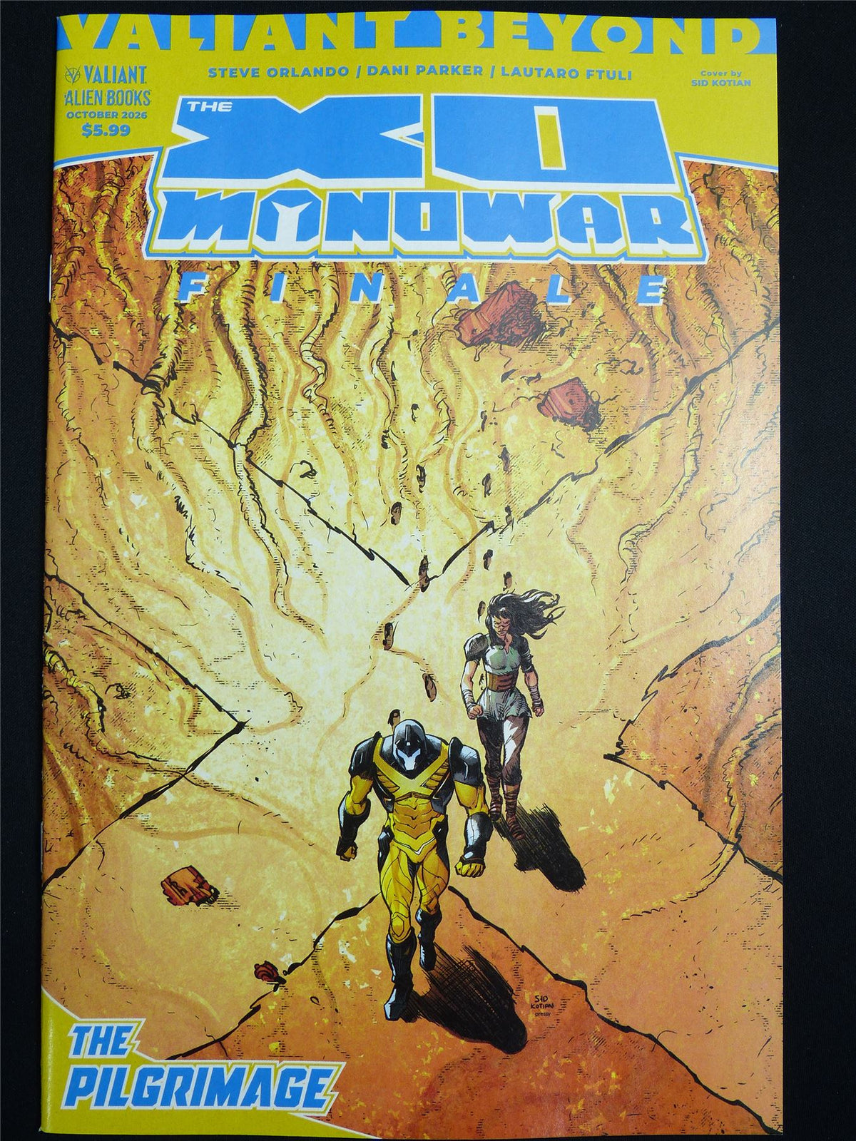 The X-O Manowar Finale: The Pilgrimage #1 Cvr A - Oct 2026 Valiant Comic #520