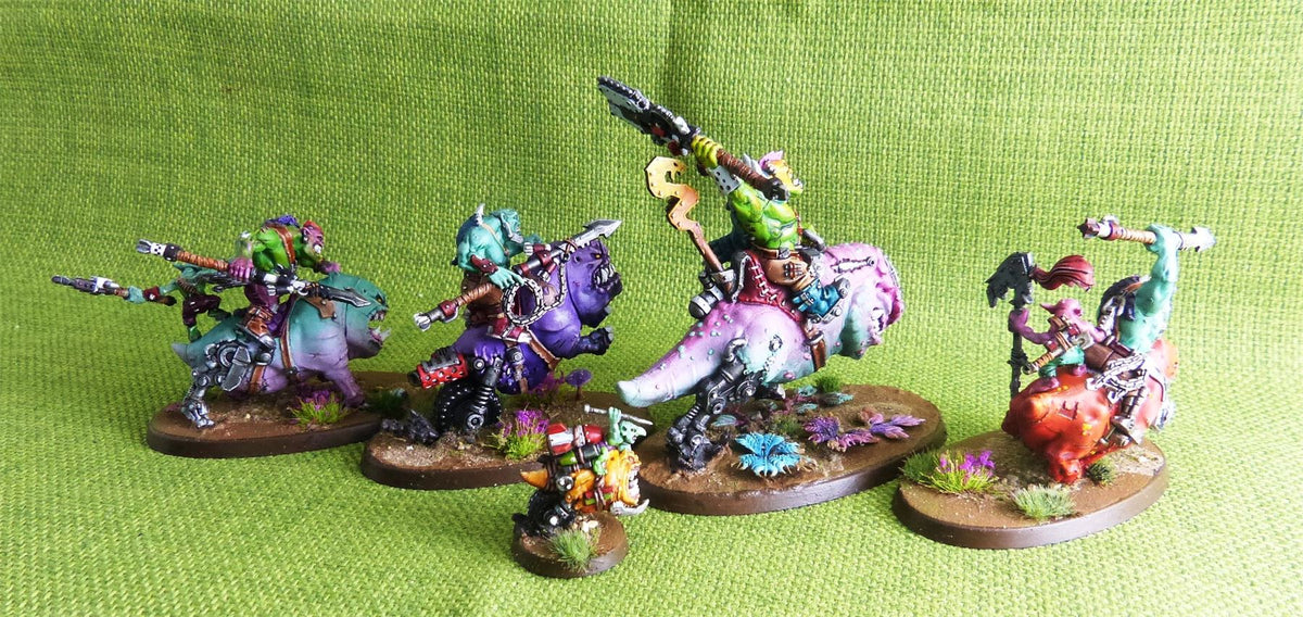 Squighog Boyz Painted - Orks - Warhammer AoS 40k #9