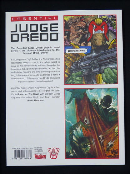 Essential Judge Dredd: Judgment Day - 2000AD Graphic Softback #2OD