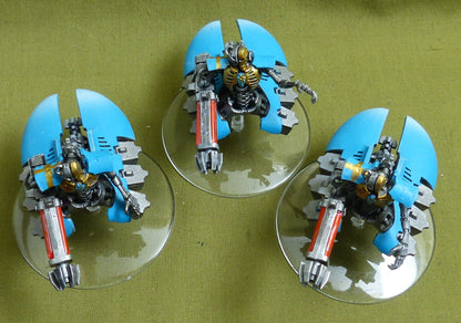 Lokhust Destroyer Squadron painted - Necrons - Warhammer 40K #2CZ