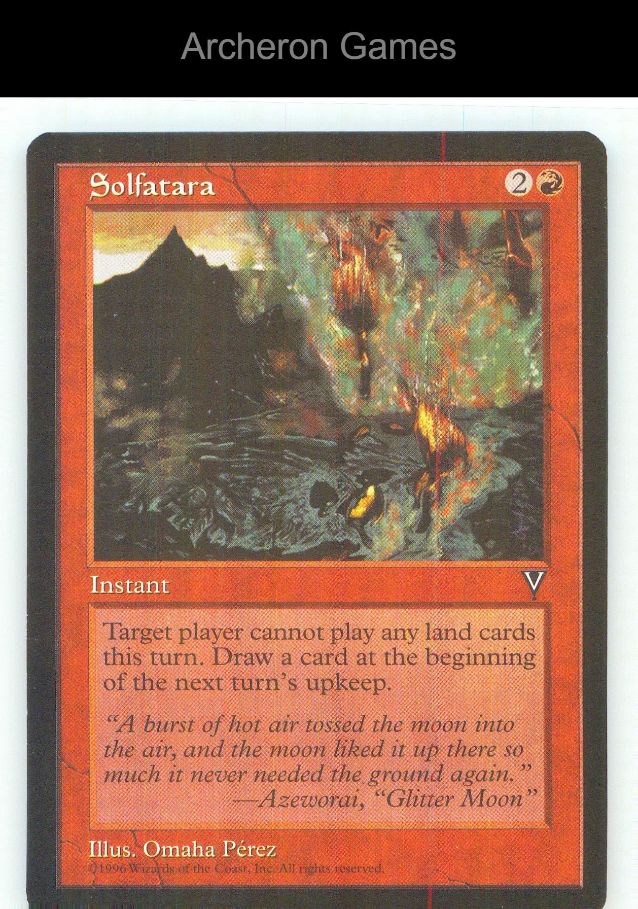 Solfatara VIS C MTG Card NM/EX+