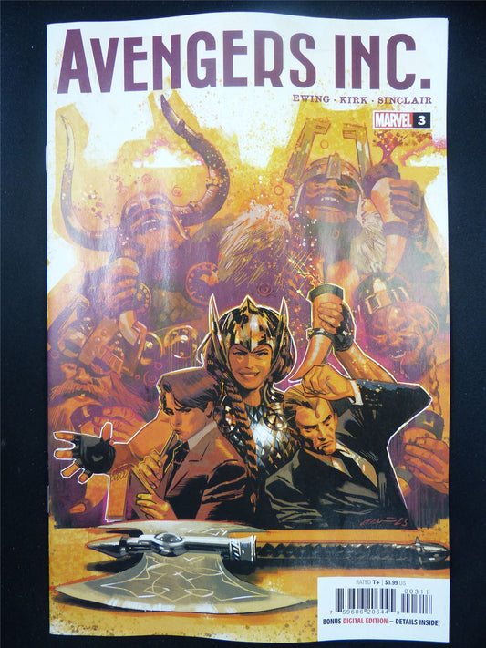 AVENGERS Inc #3 - Jan 2024 Marvel Comic #Y9