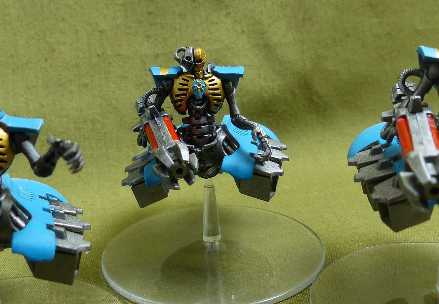 Lokhust Destroyer Squadron painted - Necrons - Warhammer 40K #2D0