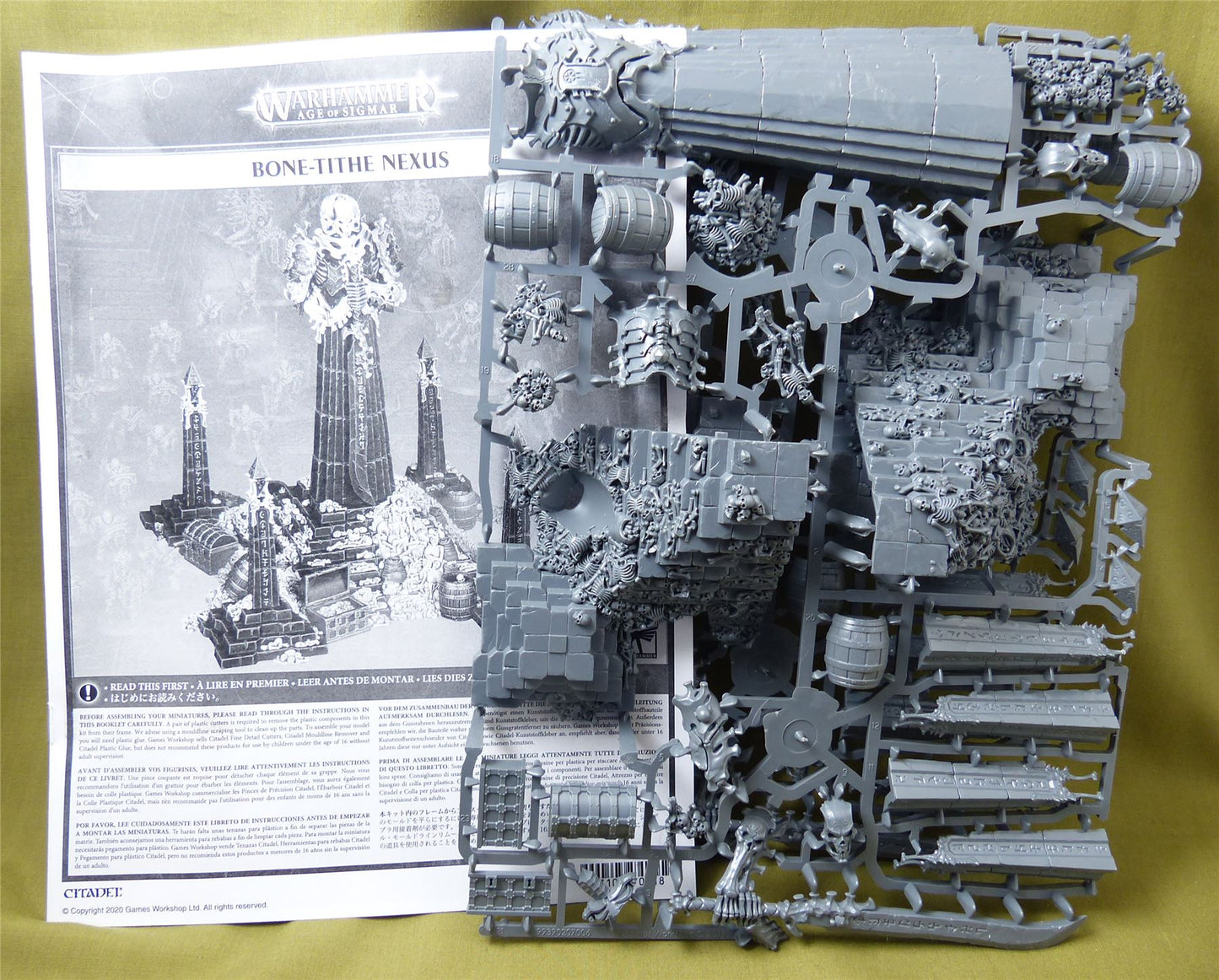 Bone-Tithe Nexus Sprue - Ossiarch Bonereapers - Warhammer AoS #10O