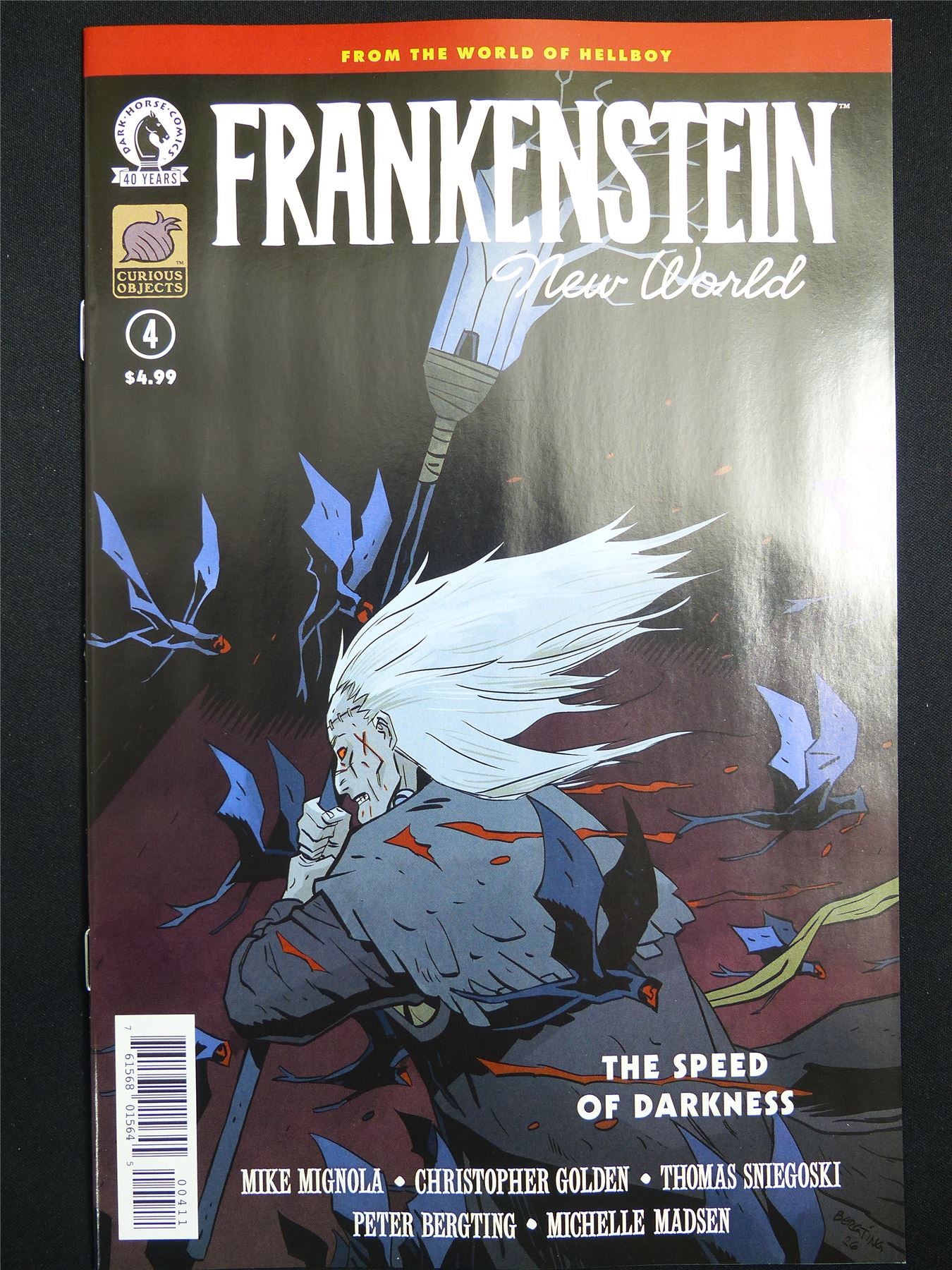 FRANKENSTEIN: New World: The Speed of Darkness #4 Cvr A - Aug 2026 Dark Horse Comic #2ZL