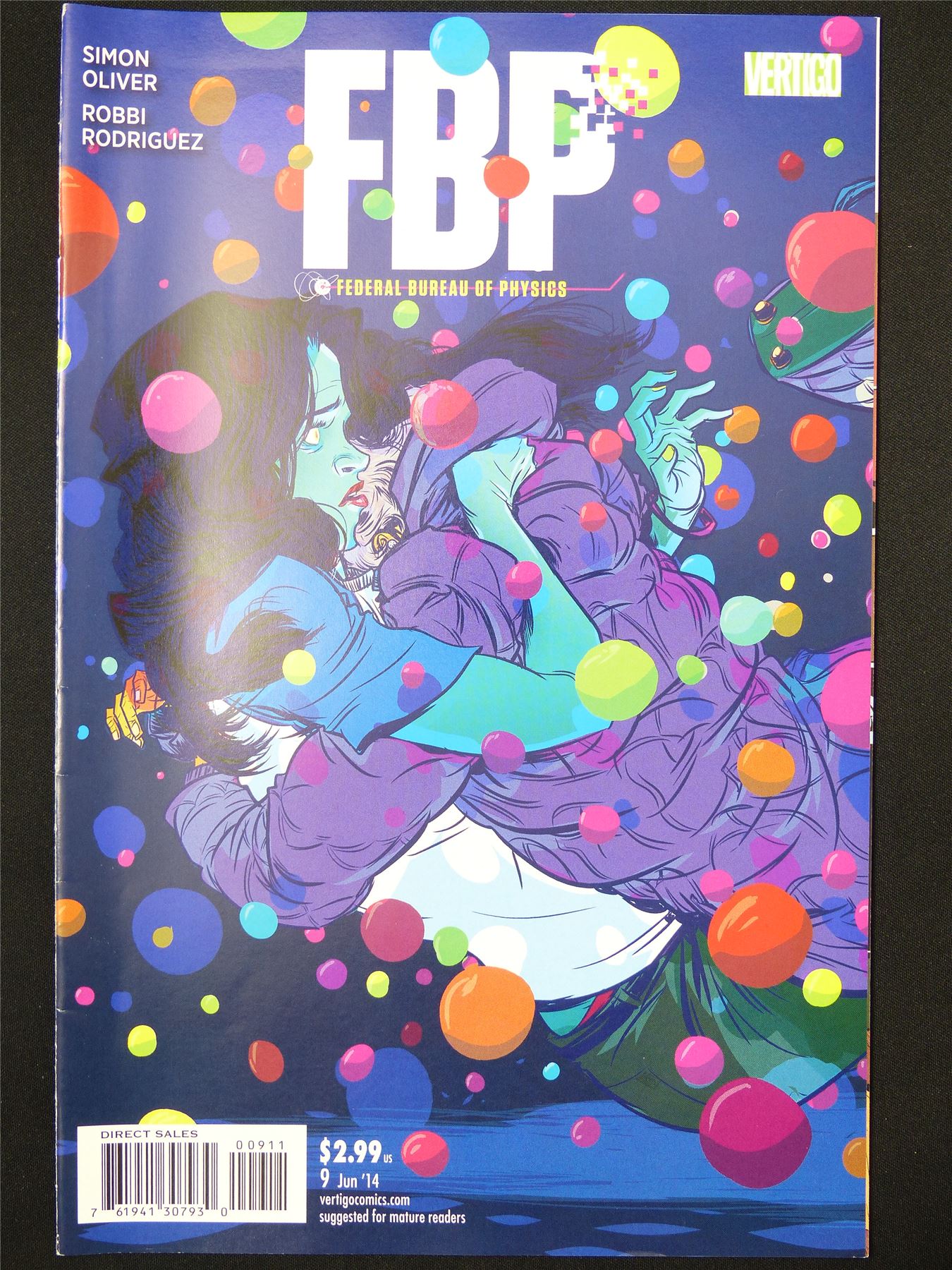 FBP: Federal Bureau of Physics # - B&B Vertigo Comic #SB