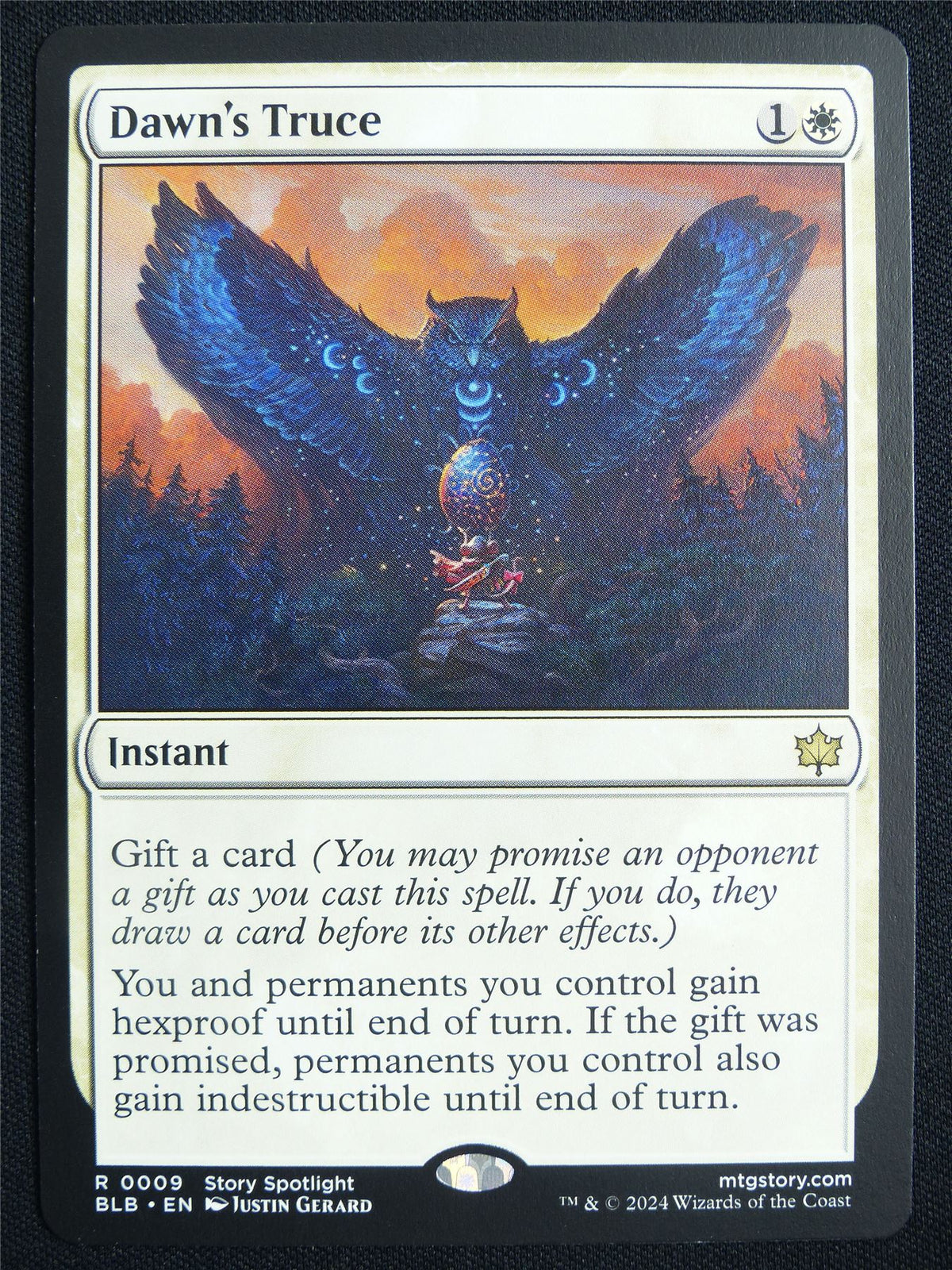 Dawn's Truce - BLB - Mtg Card #23H