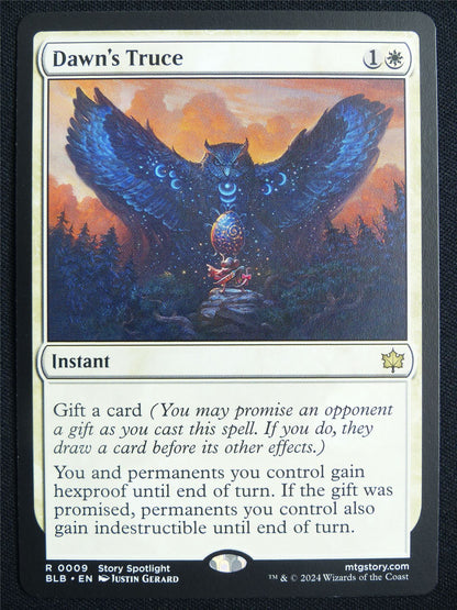 Dawn's Truce - BLB - Mtg Card #23H