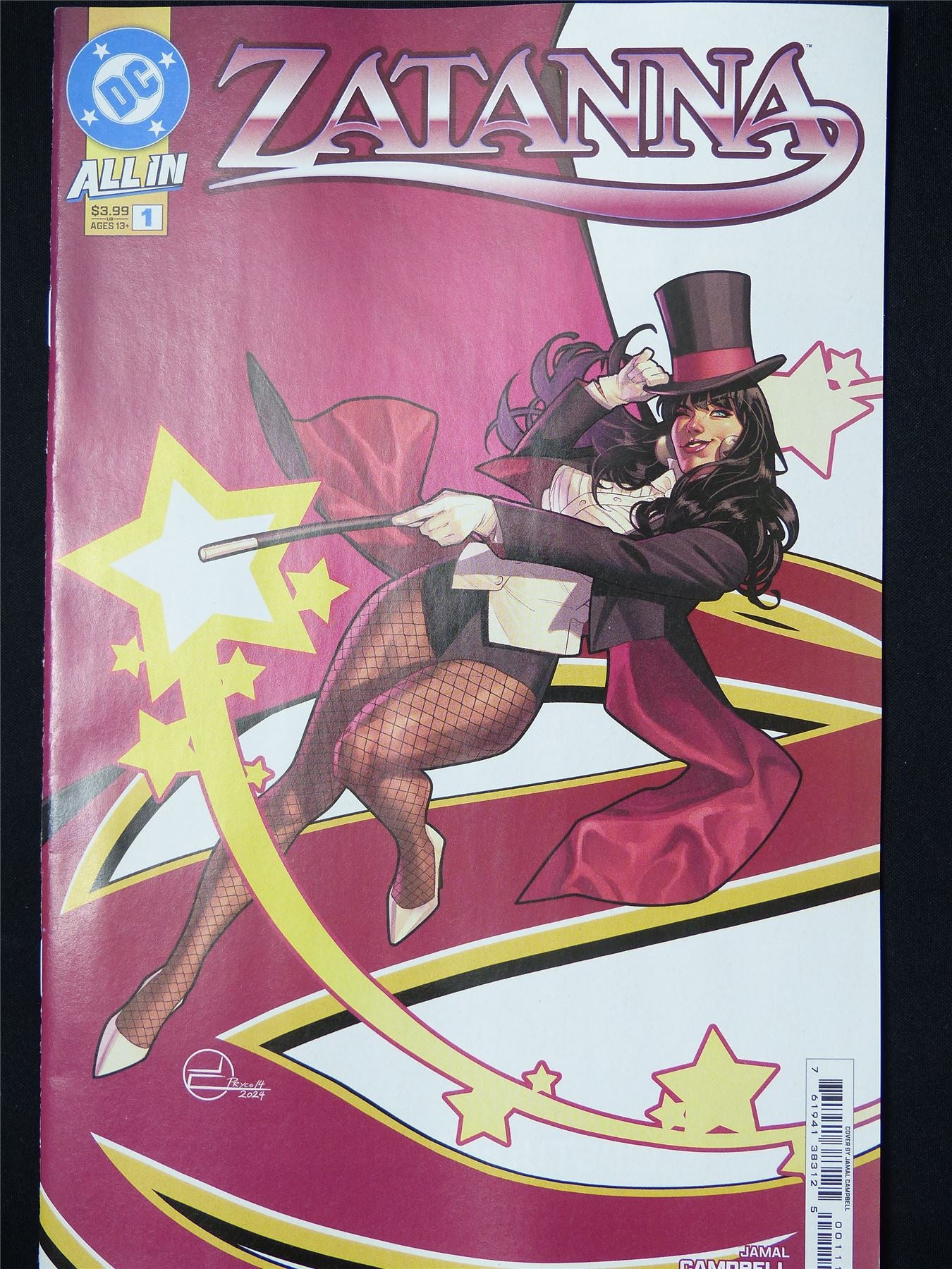 ZATANNA #1 - B&B DC Comic #DB