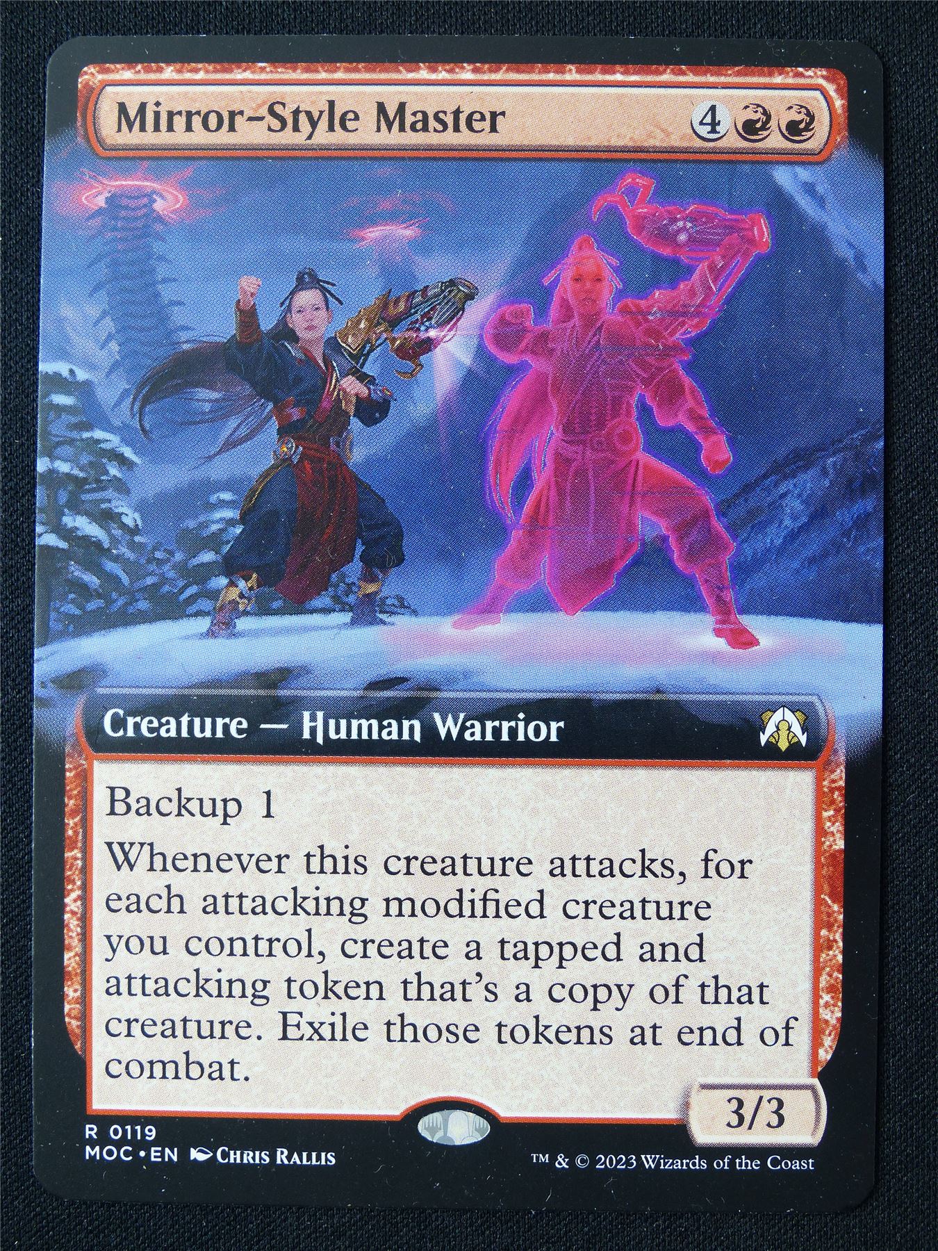 Mirror-Style Master Extended Art - MOC - Mtg Card #EC